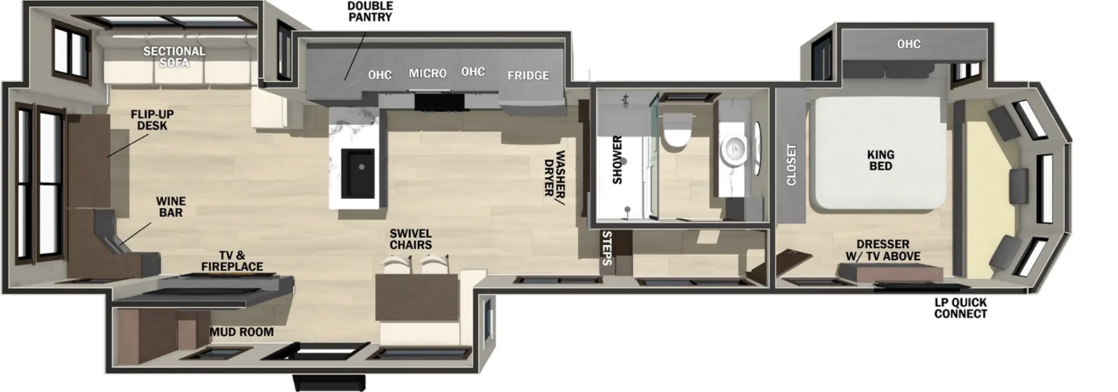 412FWC Floorplan Image